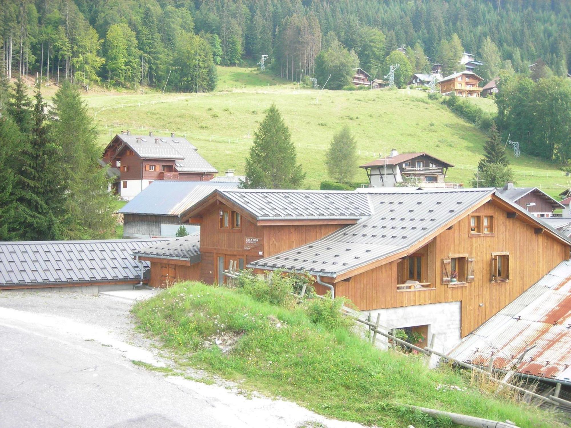Demi-Chalet Le Bief --Prox Pistes Les Carroz d'Araches Luaran gambar